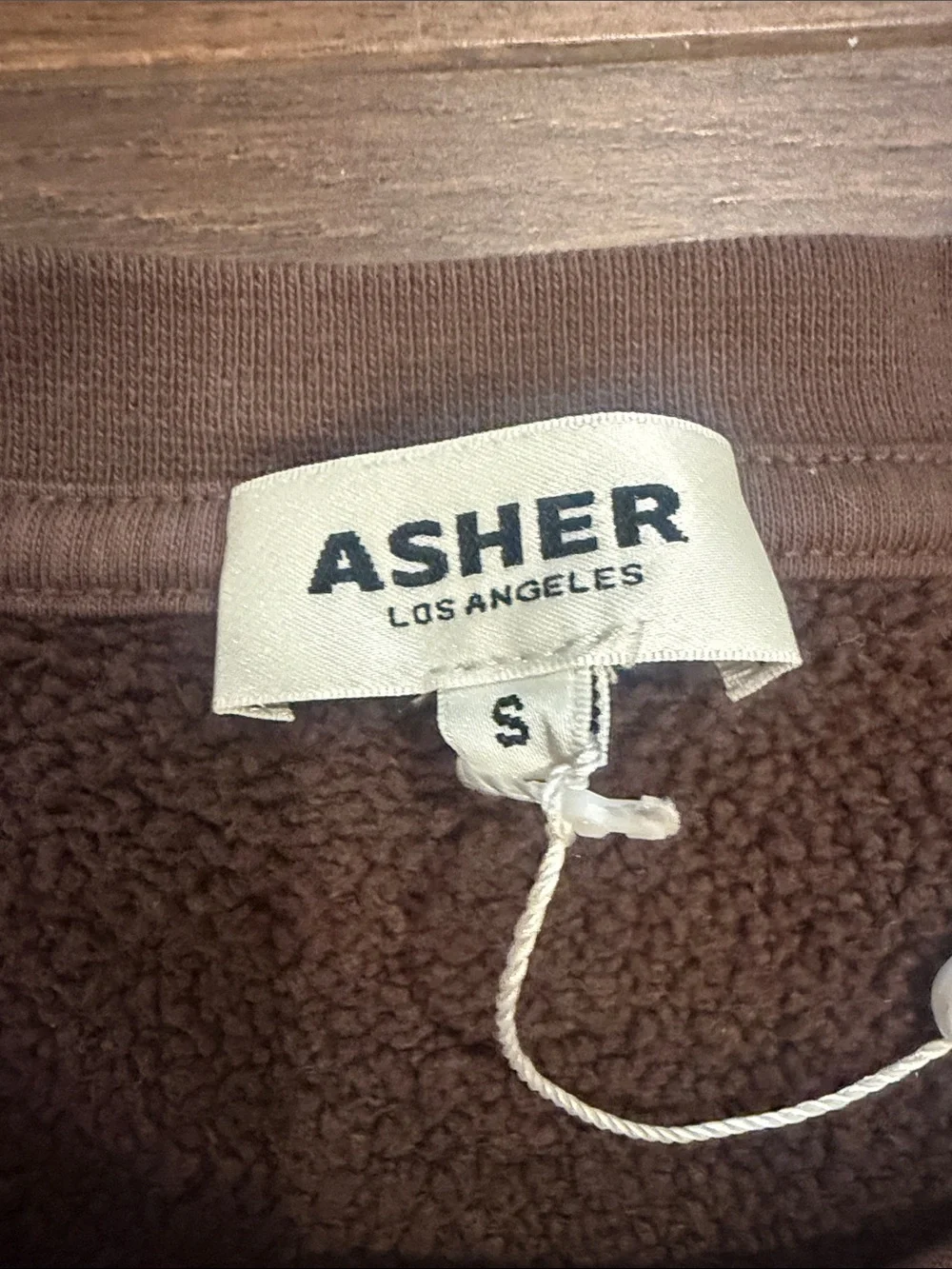 Asher Cameron Crewneck Sweatshirt in Cedar Size Small NWT - C48-002
